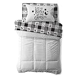 Camco Life is Better at The Campsite Camper/RV Bunk Sized Bed Sheets | Features Camping Theme Design on Buffalo Plaid Pattern | Crafted of Soft Machine Washable Polyester | 3-Piece Set (53475)