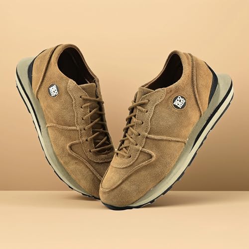 Image of Woodland Men's Leather Sneaker