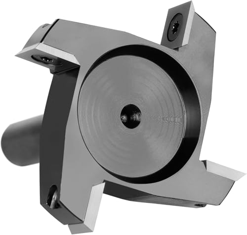 Image of SpeTool Spoilboard Surfacing Router Bit Include 4 Additional Carbide Inserts, 1 /2 inch Shank 2.5 inch Diameter, 4-Wings Planing bit for Wood Slab Flattening