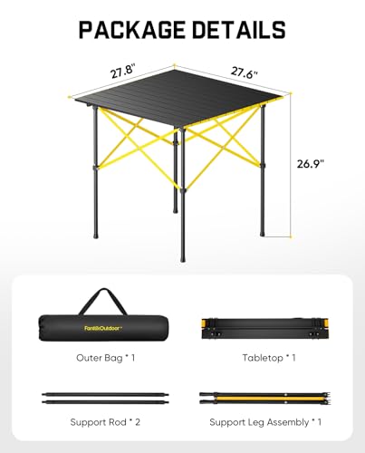 FanttikOutdoor Zeta C4 Carpa Camping y Mesa Plegable miniatura 6