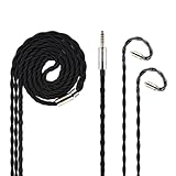 Picture of NICEHCK FirstTouch IEM Cable, 6N OFC Earphone Upgraded Cords, Silver Copper Alloy HiFi Replacement Cord, in Ear Monitor Cables for Timeless AE TINHIFI T2 PRO T3 T4 (4.4mm mmcx)