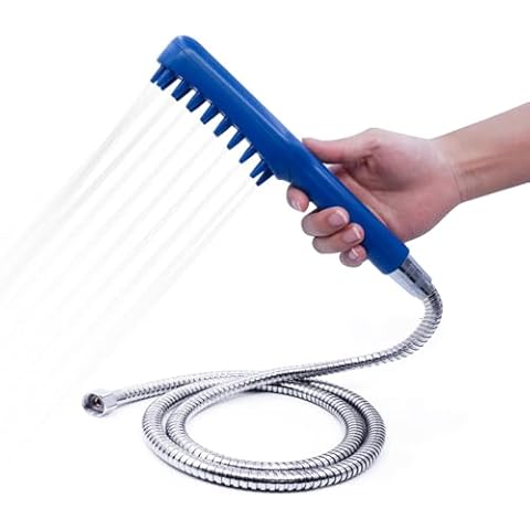 WAKHJAKT Dog Bath Brush, Pet Grooming Brush, Pet Massage Brush，Dog Shower Attachment, Suitable for Cats and Dogs and Other Various Large or Small, Long and Short-haired Pets Cover