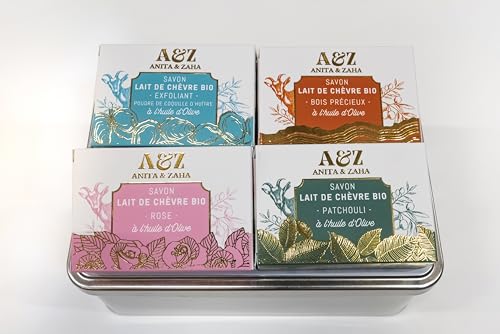 Estuche de selección con leche de cabra orgánica