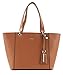 GUESS womens Kamryn Tote Shoulder Handbag, Cognac, One Size US
