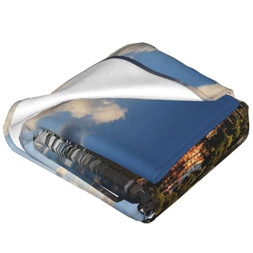 Couverture canapé microfibre douce Sydney : dites adieu aux plaids lourds