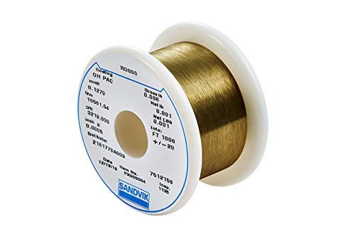 Sandvik Precision Fine Tetrode Wire 100 Feet
