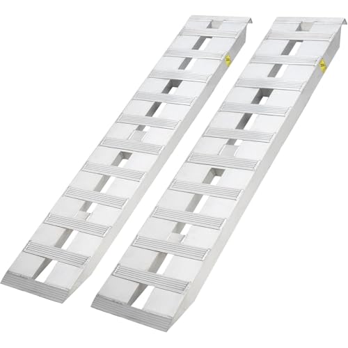 Rampas de carga de aluminio 72 pulgadas x 16.73 pulgadas, 6000 lbs miniatura 1