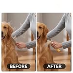 Pet Grooming Tool Deshedding Brush for Dogs and Cats,2026 Pet Hair Brush for Massaging and Cleaning Shedding,Dematting Comb Removes Tangles Knots Loose Fur Grooming Tool for Thick Coats (Blue) - Image 6