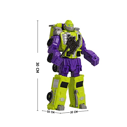 Miebely Transforming Robot Toys For 3 4 5 6 7 Year Old Boys Gorilla Magnetic Assembly Toddler Stem Action Figure, All In One Design Transform In Vehicle, Animal Robot, Kid Gifts For Birthday Christmas #TOP4
