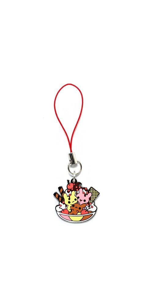 Neapolitan Sundae Charm by Sugar Bunny Shop