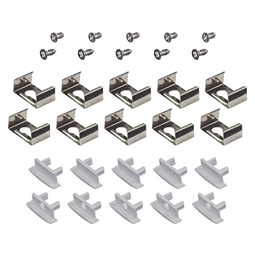 Image of Armacost Lighting Recess Mount LED Tape Light Accessory Pack - Grey 960002