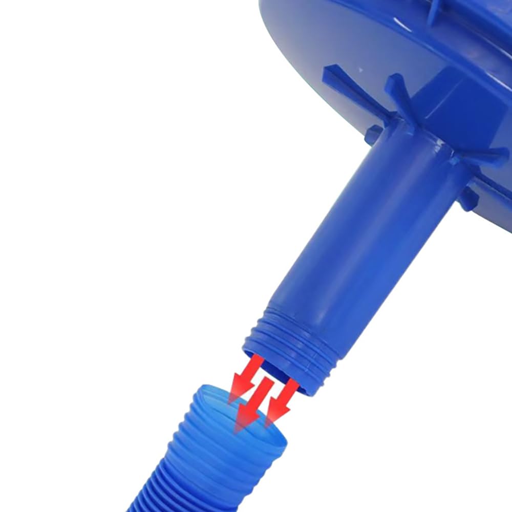 Entonnoir de Filtre à Carburant, Entonnoir de Séparation Huile Eau, 4 Filtres, Filtre D'entonnoir de Cryptage en Nylon Pour Essence Diesel, Filtre à Carburant Pour Huileur,Bleu