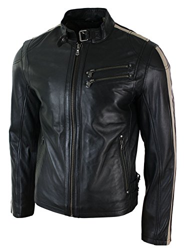 Infinity Mens Tweed Herringbone Navy Blue Blazer Jacket Suede Tan Brown Trim Vintage3