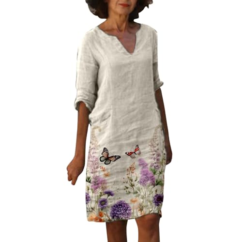 Kleider Leinenkleid Hochzeitskleid 2025 Schickes Meerjungfrau Freizeitkleid In Pastell Ausschnitt Zitronen Trachtenkleid Kariert Club Anlass Schulter...