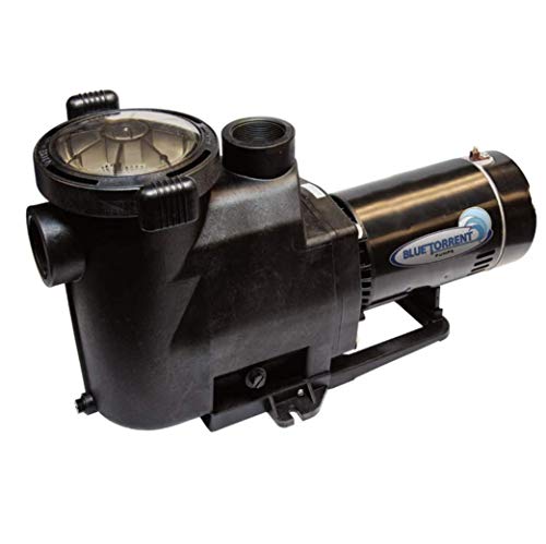 Blue Thunder In Ground Pool Pump, Single (56 Frame) Speed, 2 Inch Ports to Retro-Fit Most Pentair Whisper Flow Pumps, 1.5HP (Same Day Shipping)