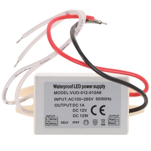 Image of Led Driver Power Supply Adapter to Dc Converter for Led Lights Strip Lights and Bulbs Reliable Low Voltage