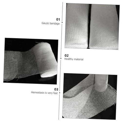 Holibanna 10Pcs First Aid Gauze Rolls 8X600Cm Conforming Bandage Wrap Emergency Dressing for Sports and Wound Care miniatura 4