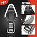A-Premium 16Pcs Chromoly Steel Engine Roller Tip Rocker Arms Compatible with Chevy BBC(Big Block) 454, 1.7 Ratio, 7/16
