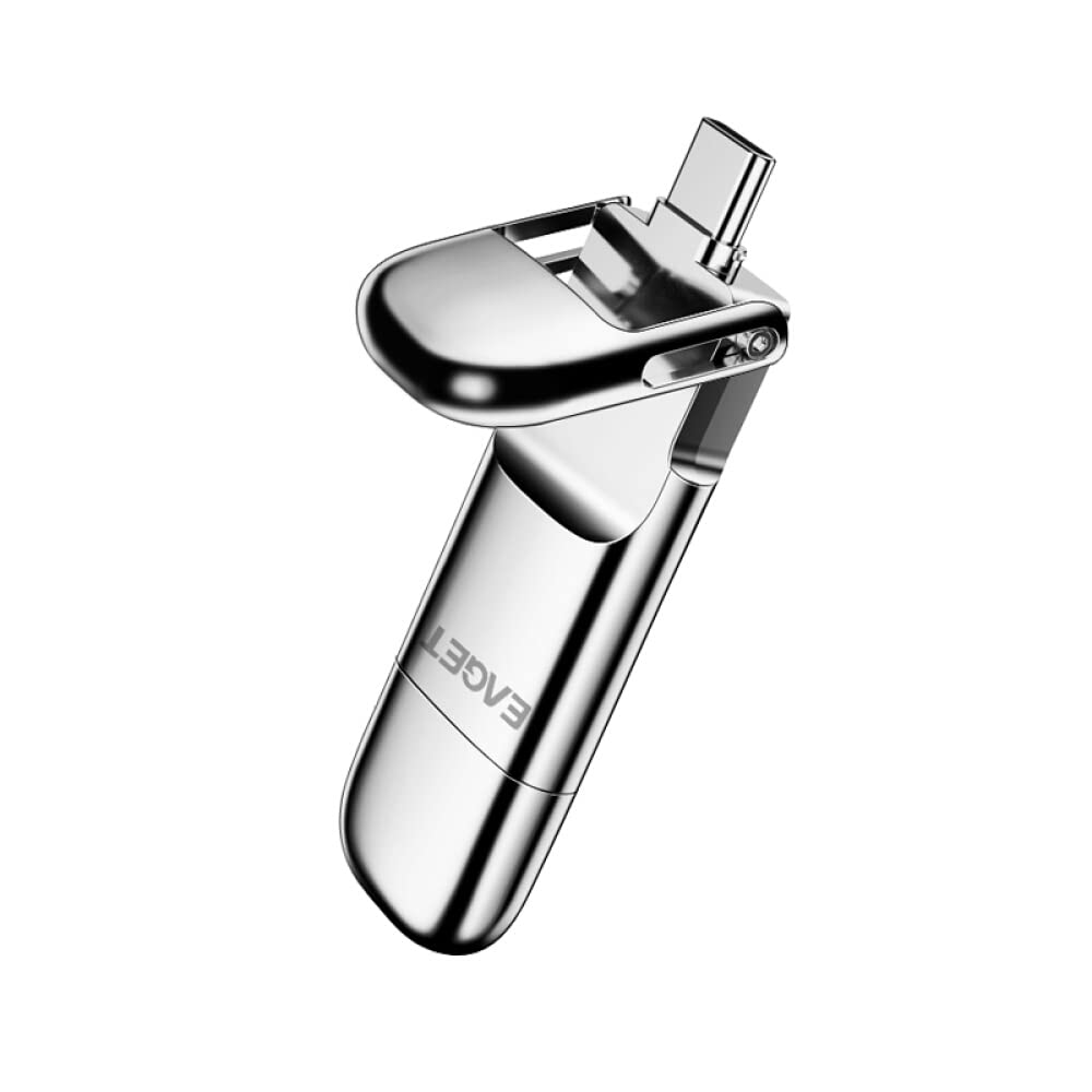 SU10 256GB USB3.0 Type-C Dual-Port Solid State Encryption U Disk One-Key Backup Up to 530MB/s Read Speed for Phone PC Laptop-image-28