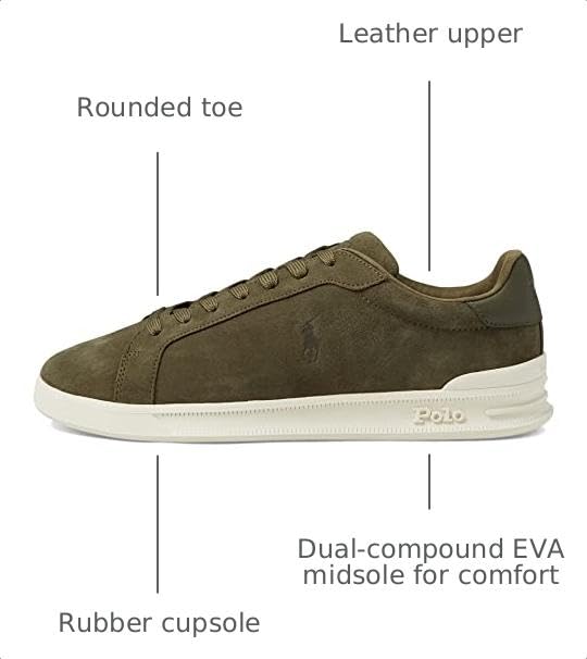 Image of POLO RALPH LAUREN Mens Keaton-Pony Sneaker