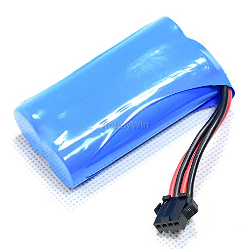 UdiR/C Part UDI009-14 - Batería de 7,4 V, 2S, 1500 mAh, conector SM-4P para lancha de velocidad RC Racing