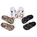 XJITIGER Graffiti Clogs for Men Women: Athletic Slippers - Waterproof Beach Sandals - Fashions Street Art House Shoes with Memory Foam Non-Slip Rubber Sole Black Graffiti 44