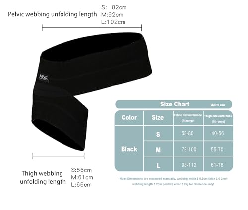 Hip Support Brace for Sciatic Nerve Relief - Medium