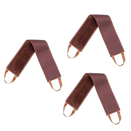 Didiseaon 3 Pcs Lotion Tanning Oil Back Wiping Belt Oil Painting Belt Lotion Painting Tool