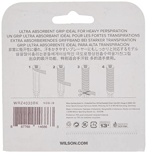 Wilson Grip WRZ4033BK Impugnatura Advantage