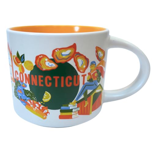 Starbucks Discovery Series Connecticut Taza Cerámica 14 Oz