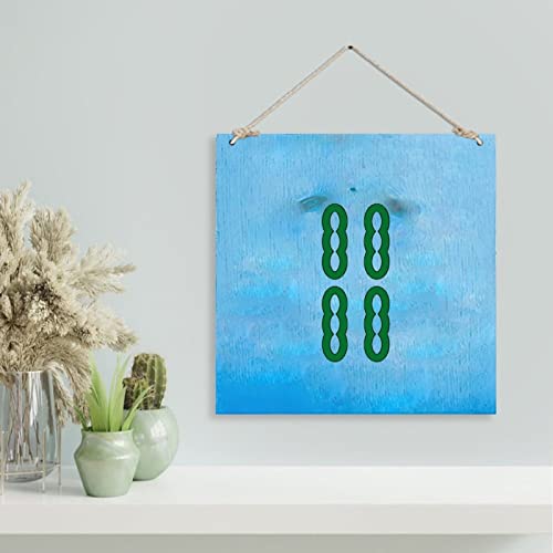 Panneau mural Mahjong extérieur 40x40cm durable décoration de Pâques - 4