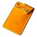 [アム デ マス] カードケース 栃木レザー 本革 日本製 名刺 カード シンプル 薄型 スマート 上品 おしゃれ KC-025 キャメル