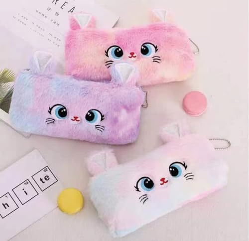 Estojo Pelúcia Cat,unidade, sortido, VMP