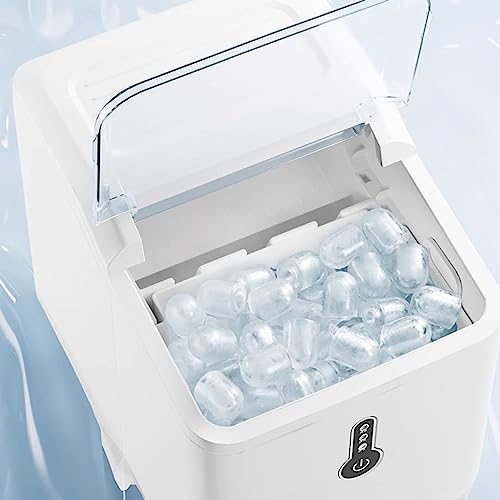 Máquina Portátil para Hacer Hielo Compacta y Automática miniatura 5