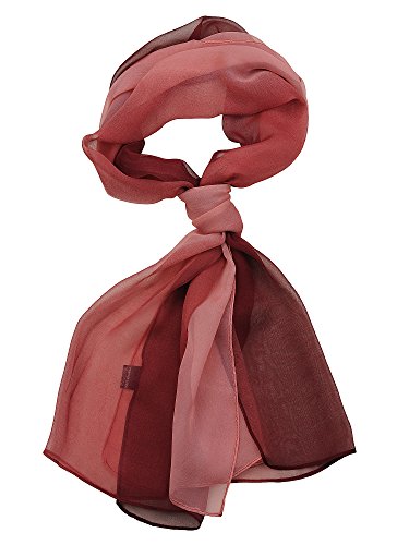 NYFASHION101 Women's Multicolor Chiffon Silk Blend Scarf Shawl Wrap2