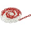 Meister 4520050 Afsluitketting, 5 m, rood/wit