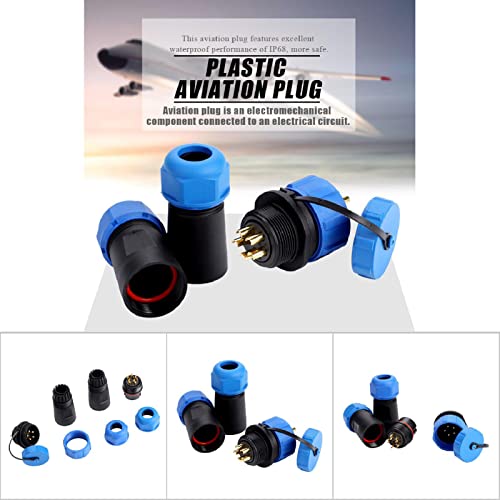 Conector de Aviación IP68 SP21 5 pines 11.8 cm miniatura 7
