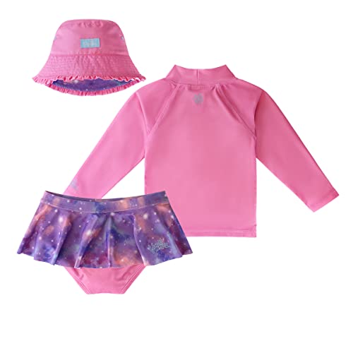 Image of UV SKINZ UPF 50+ Girls' 3-Piece Swim Set