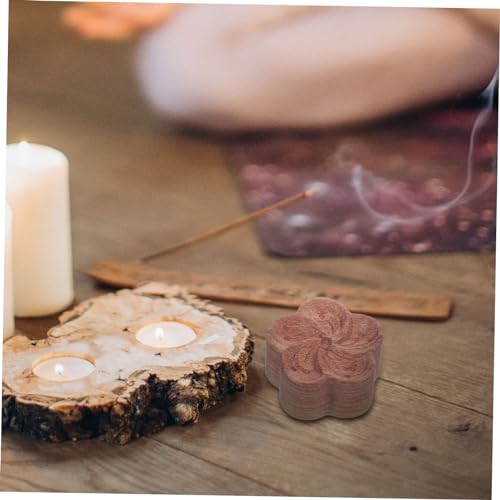 Difusor aromático eléctrico de madera natural ABOOFAN miniatura 3