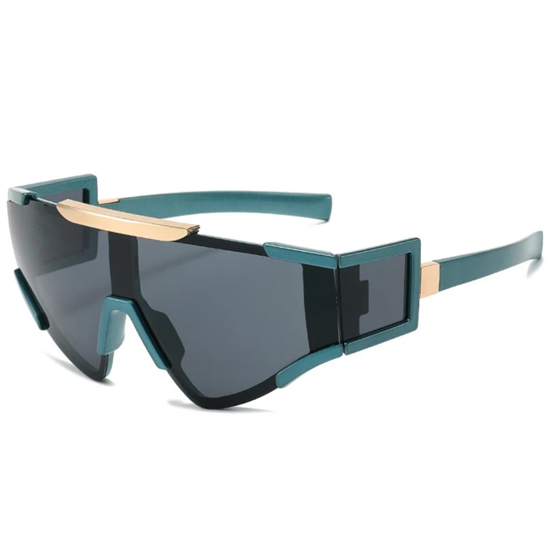 Occhiali da sole sportivi da ciclismo alla moda per donna e uomo, antivento, punk, occhiali da sole, occhiali da sole UV400