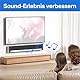 notiela Robuste Soundbar-Wandhalterung für Sonos Playbar Wandhalterung für Platzersparnis - Langlebige Metallhalterung für Sonos Playbar Montage über oder unter dem TV