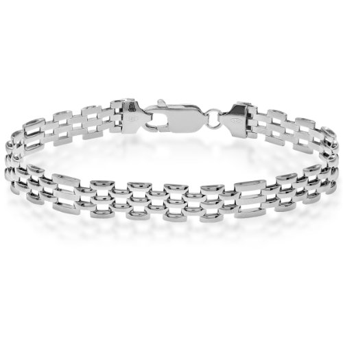 Preisvergleich Produktbild Citerna Damen-Gliederarmband 925 Silber 19.5 cm