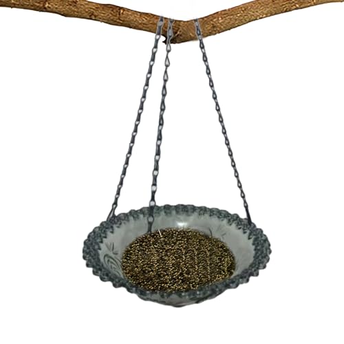 Bassin À Oiseaux | Bain D’Extérieur pour Oiseaux - Décoration De Jardin pour Mangeoire Et Abreuvoir Oiseaux Bassin Extérieur Terrasse Pergola Pavillon Intérieur