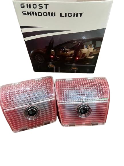 Image of UBH Car Welcome Logo Shadow Projector Ghost Lights Kit Compatible for Tata Cars (Pack of 2)