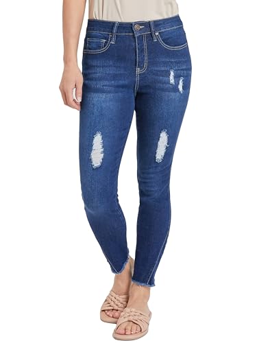 Royalty For Me Womens Women's Skinny Jean with Side Seam Insert Sustainable