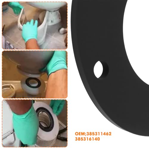 Image of 4pcs RV Toilet Rubber Seal Replacement Part 385311462+385316140 Compatible with Sealand Compatible with VacuFlush
