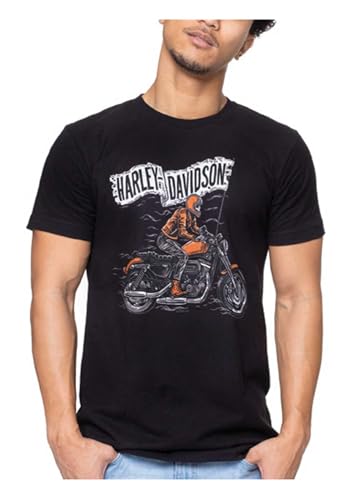 Amazon.com: Harley-Davidson Men's Flag Motorcycle Short Sleeve
