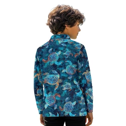 Long Sleeve Tops for Boys Kids Active Shirt Size 3-16 Years Old2