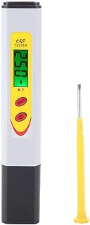 Redox Meter ORP Tester Portable Professional Digital Ideal Water Quality Tester Accurate and Reliable Pen for Household Drinking Water Aquarium Swimming Pools Hydroponics(No Batteries Included)