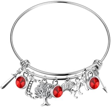 OKEYCH FBAA Inspired Gift From Blood and Ash Bracelet Poppy and Casteel Fan Gift Cosplay Gift Bookish Gift image 5